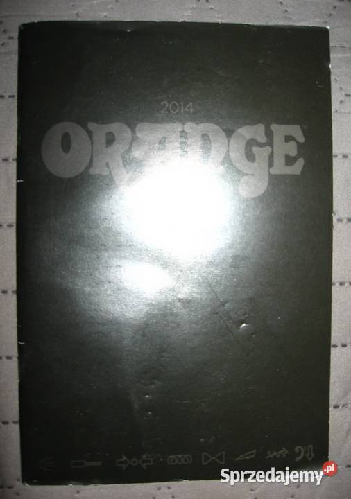 Orange Amps Guitar Amplifiers 2014 catalog Kępice