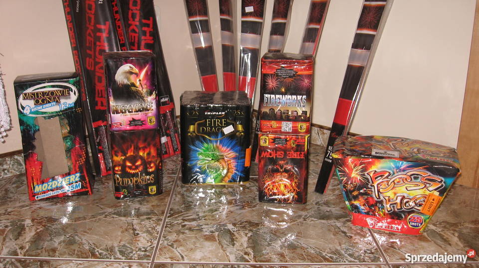 Sylwestrowe fajerwerki Kąkolewo