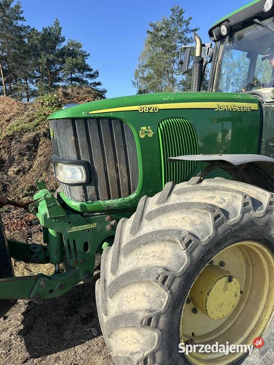 Ciągnik rolniczy John Deere 6820 Rolnictwo Olesno