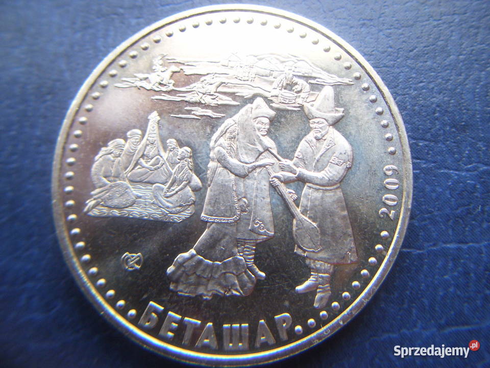 Stare monety 50 tenge 2009 Betaszar Kazachstan Lesko