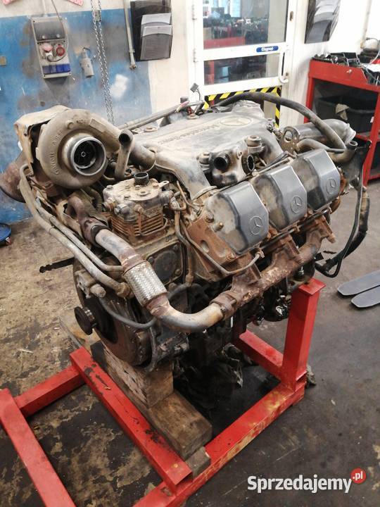 Używany motor silnik MB OM501LA V6 Actros MP2 Silniki kompletne