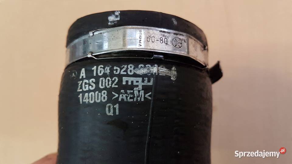 RURA INTERCOOLERA MERC ML GL W164 30 CDI 164528 wielkopolskie Międzychód sprzedam