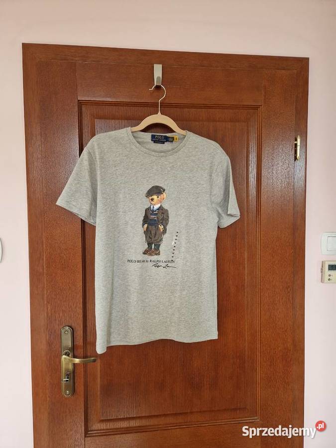 Nowa szara koszulka tshirt Ralph Lauren Polo Bibice