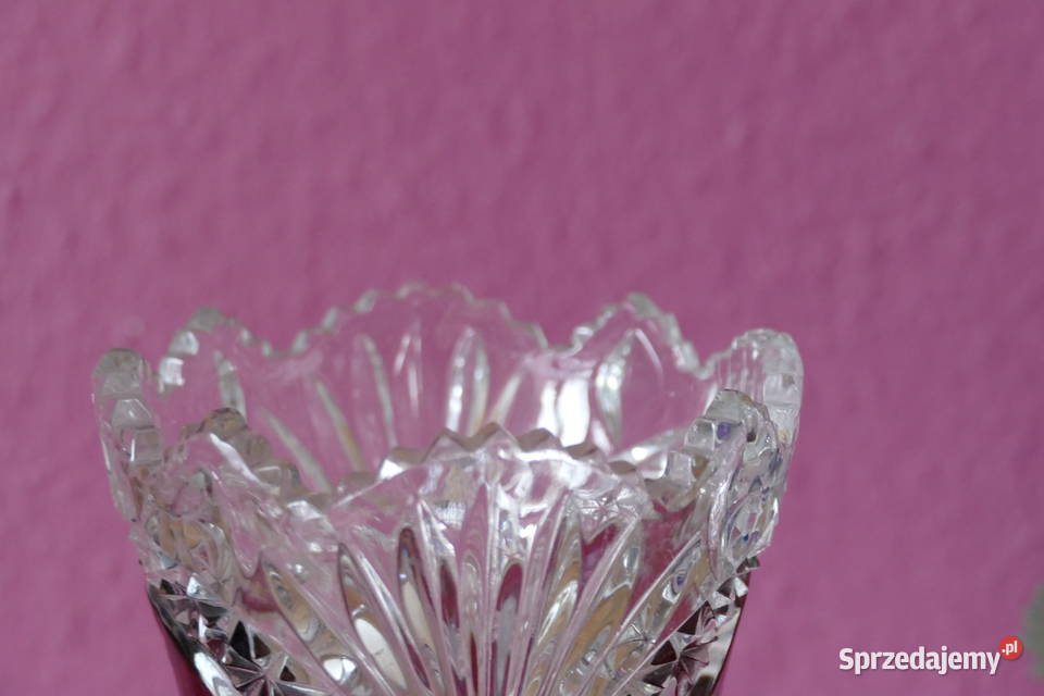 Kryształowy wazon Antyki, Sztuka, Kolekcje Słupsk