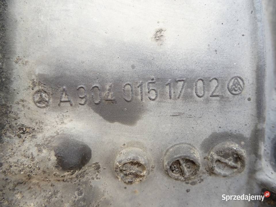 SILNIK KOMPLETNY MERCEDES 43 152156 OM904 9804 ciężarowe