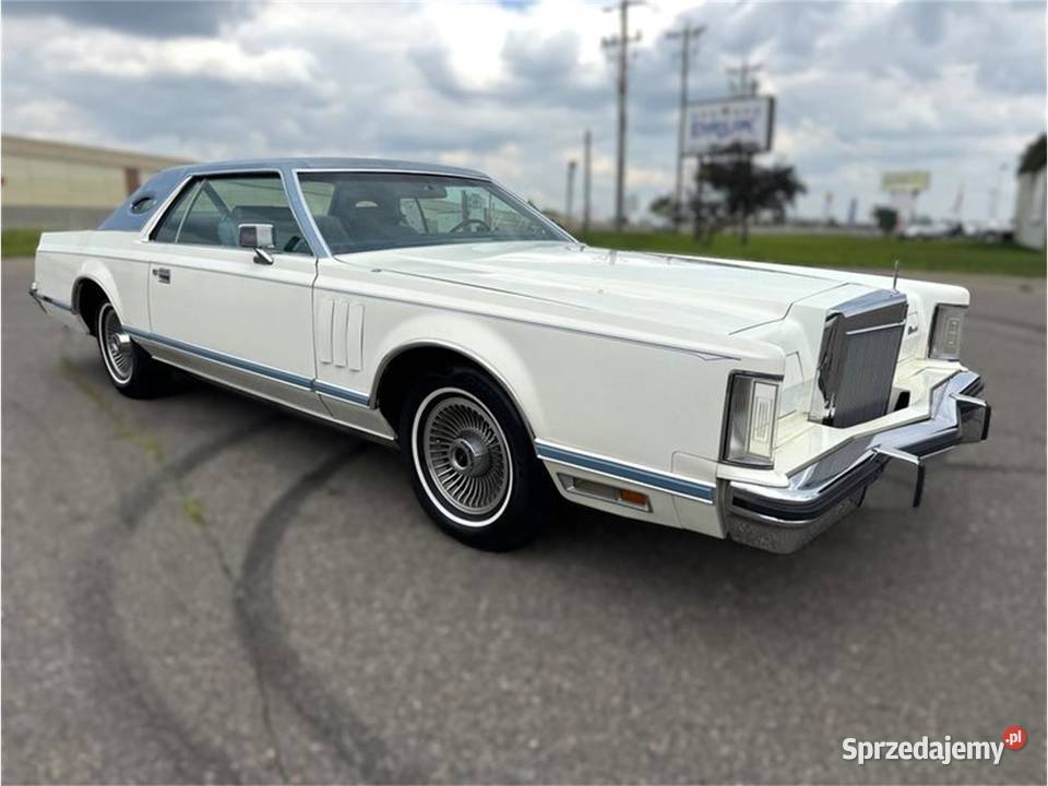 Lincoln Continental Mark V 75 V8 1978 59 mil Zarejestrowany w Polsce Wałbrzych