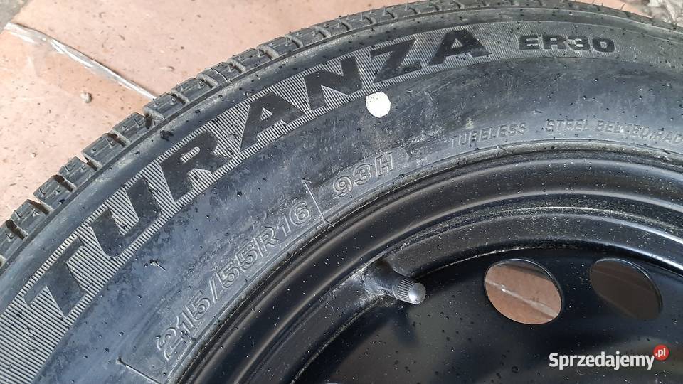 koło zapasowe R16 dojazdowe opel 5x110 21555 16 Dębno