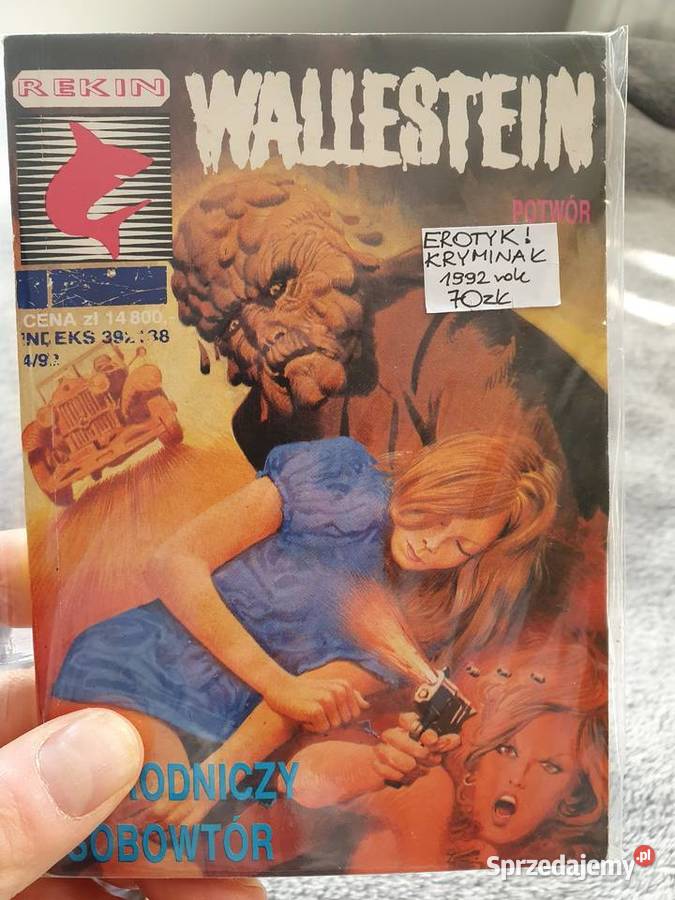 4 komiksy z wydawnictwa Rekin Gdynia