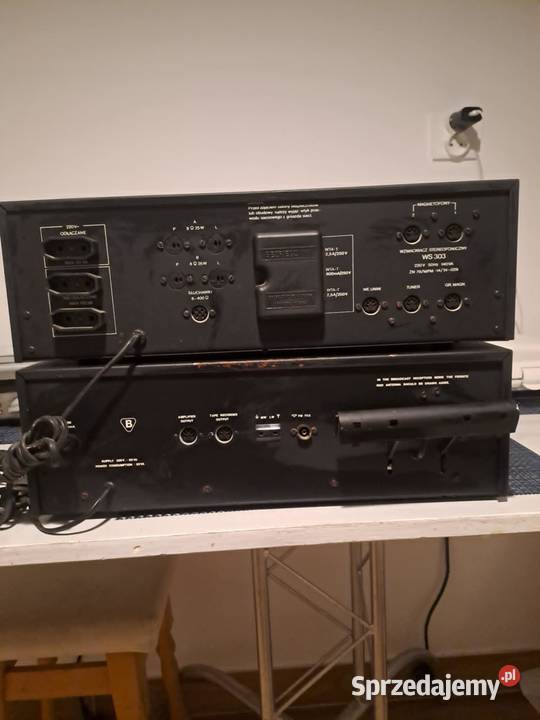 Sprzedam zestaw UNITRA afm stereo tuner tsh 113 Wieże i miniwieże Rzeszów