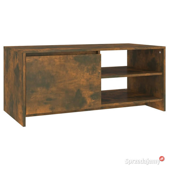 Stolik kawowy przydymiony dąb 102x50x45 WM813032 mazowieckie Warszawa