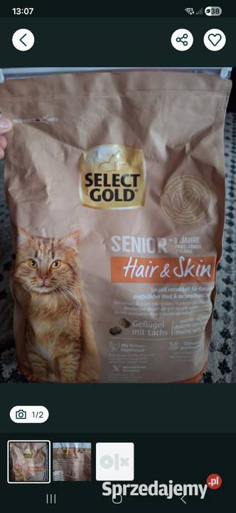 Sprzedam zestaw karm kotów z dwiema karmami Akcesoria dla zwierząt Opole sprzedam