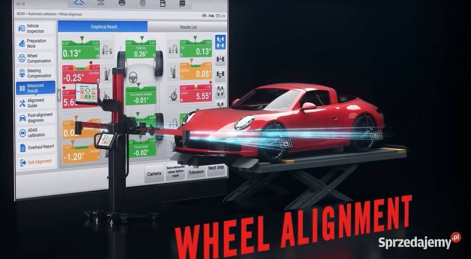 Autel Maxi SYS IA900WA Pakiet ADAS BASIC TIRE Bielsko-Biała