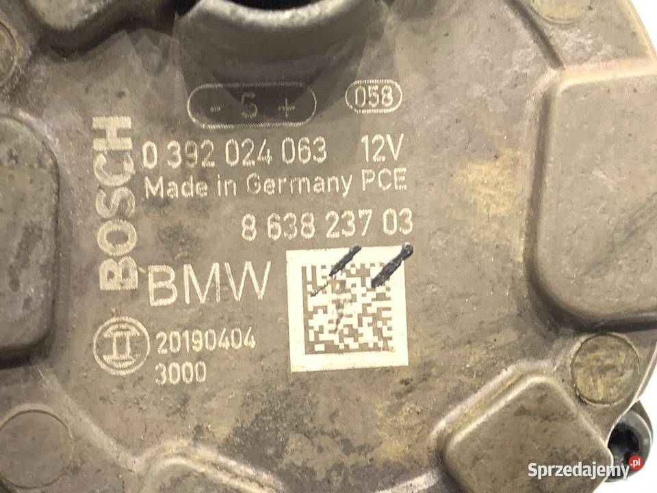 DODATKOWA POMPA WODY BMW G30 8638237 20 184