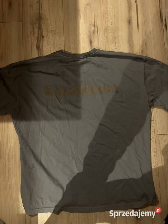 Koszulka balenciaga szary/srebrny