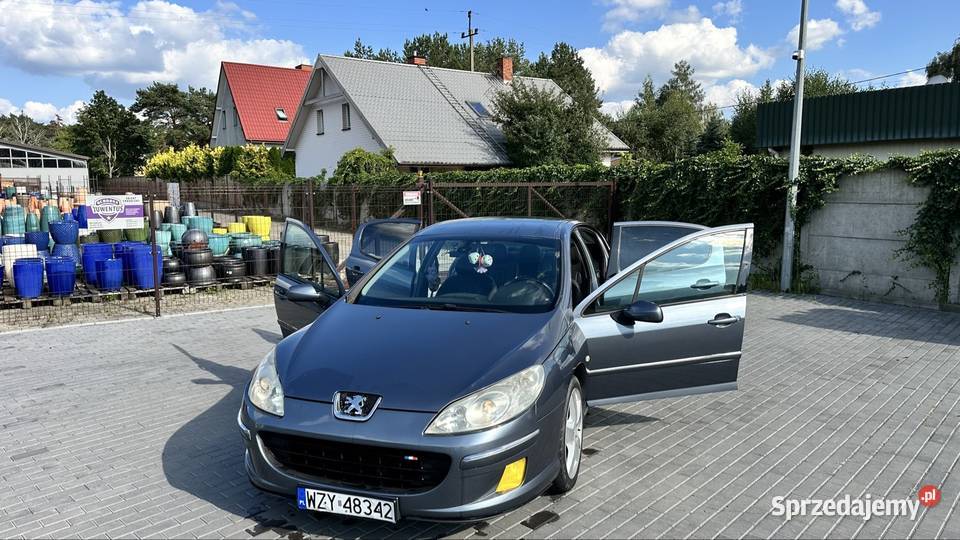 Peugeot 407 20 benzyna z LPG gniazdo SD Żyrardów