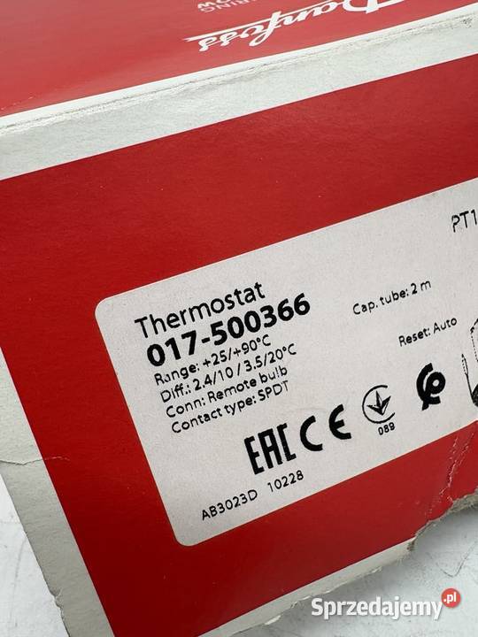 Danfoss 017500366 Termostat mazowieckie Warszawa