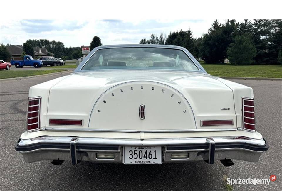 Lincoln Continental Mark V 75 V8 1978 59 mil skórzana tapicerka dolnośląskie Wałbrzych