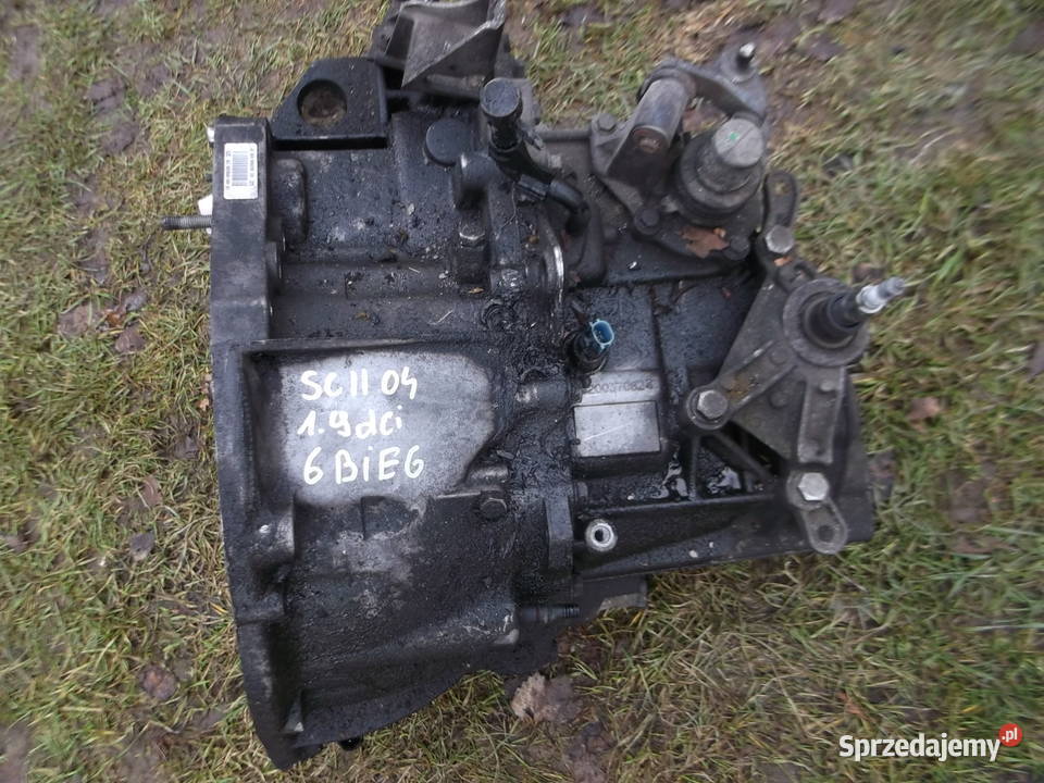 renault SCENIC 19 dci 04 r skrzynia biegów 6B lubelskie Zamość sprzedam