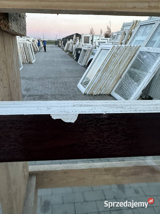 OKNA KacprzaK Witryna 104X94 FIX Używany PCV Lublin