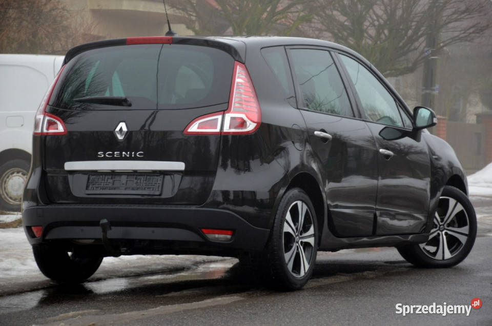 Renault Scenic Czarny 20i 16V 140 BOSE Panorama kamera cofania Kutno