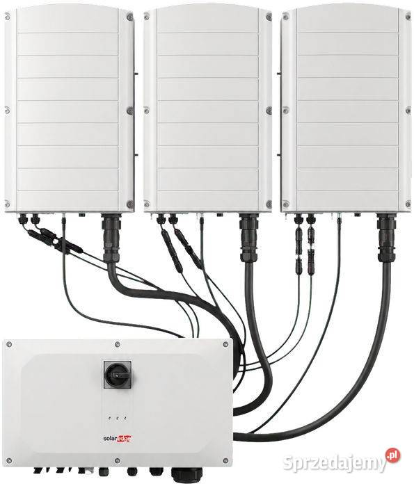 Falownik SolarEdge SE100K RW00IBNM4 i 3 x SESUK