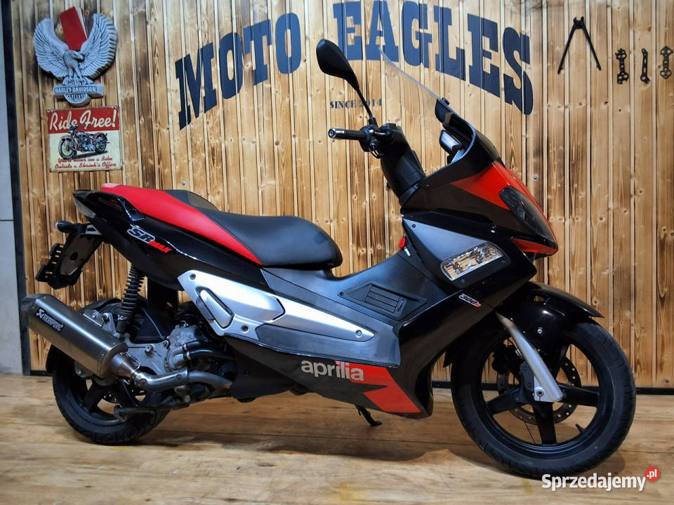 Aprilia SR bezwypadkowy ładny W IDEALNYM STANIE wielkopolskie Stare Miasto