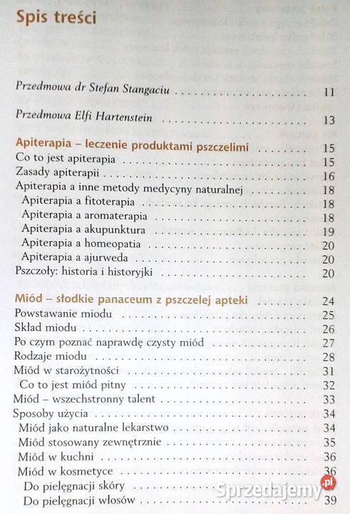 Leki z pszczelej apteki Stefan Stangaciu Elfi Chełm