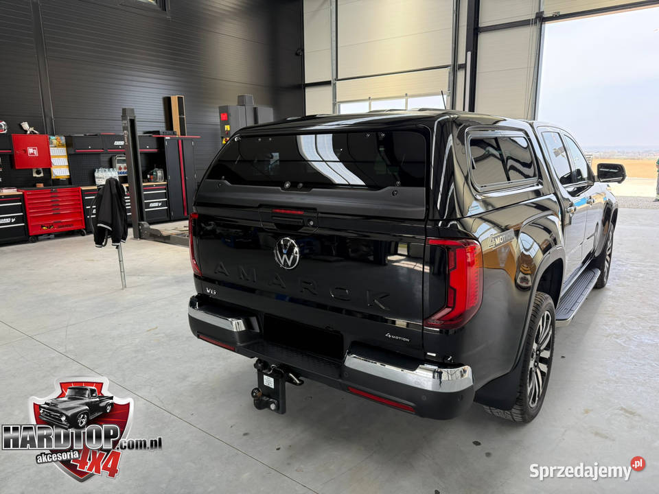Zabudowa Volkswagen Amarok Aeroklas Hardtop na osobowe Pasłęk