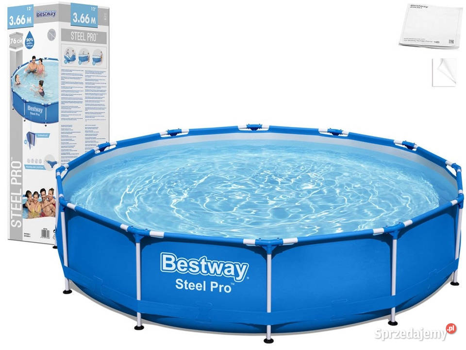 Basen ogrodowy Bestway basen stelażowy 366x76 cm 6,473L