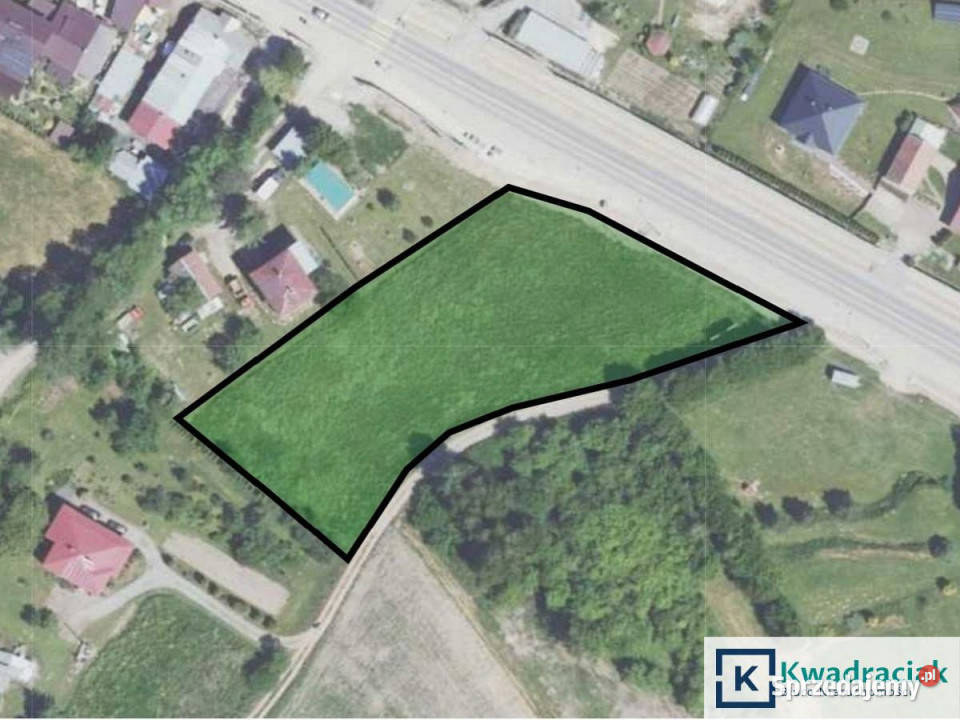 sprzedaży działki Zagórz Wolności 3800m2