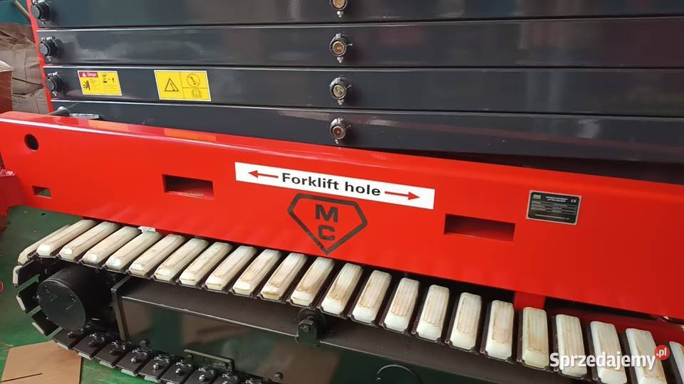 Elektryczny podnośnik podest roboczy nożycowy lubelskie Biłgoraj