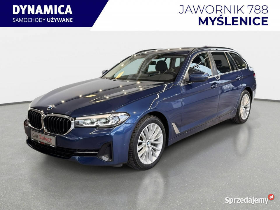 BMW 520 VAT 23 d Touring mHEV 190 automat 2021 r 4/5 Myślenice