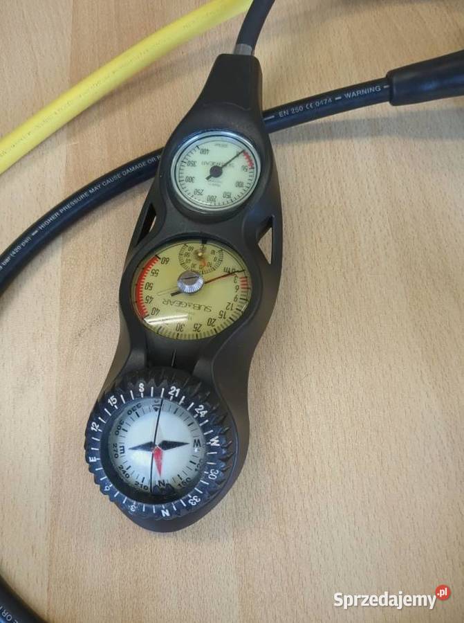 Głębokościomierz Regulator Scubapro G250 konsola Nowa Sól