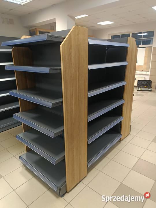 Regał sklepowy gondola regał metalowy Mago warmińsko-mazurskie Barczewo