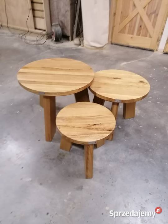 Stolik kawowy okrągły Stoliki kawowe i ławy Meble