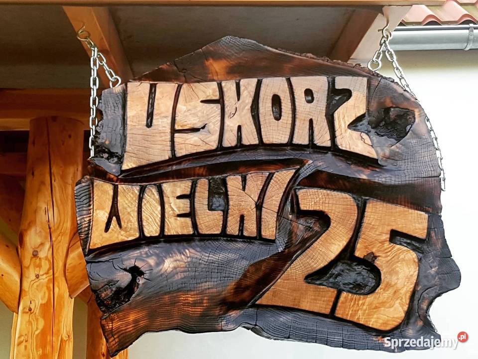 Drewniane tablice na zamówienie Wołów sprzedam
