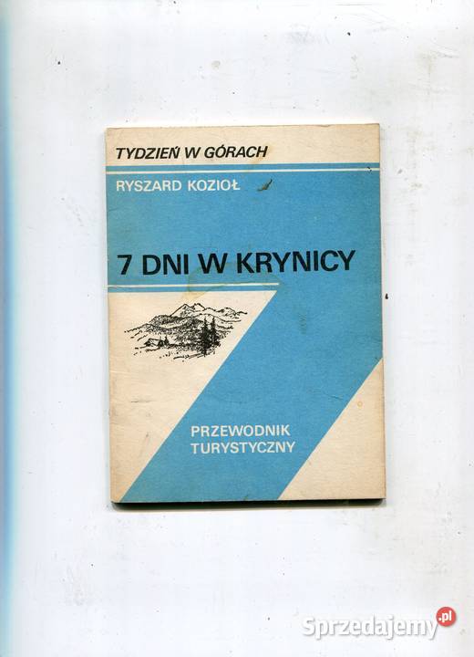 7 dni w Krynicy Kozioł Rok wydania 1988 Pozostałe Szczecin