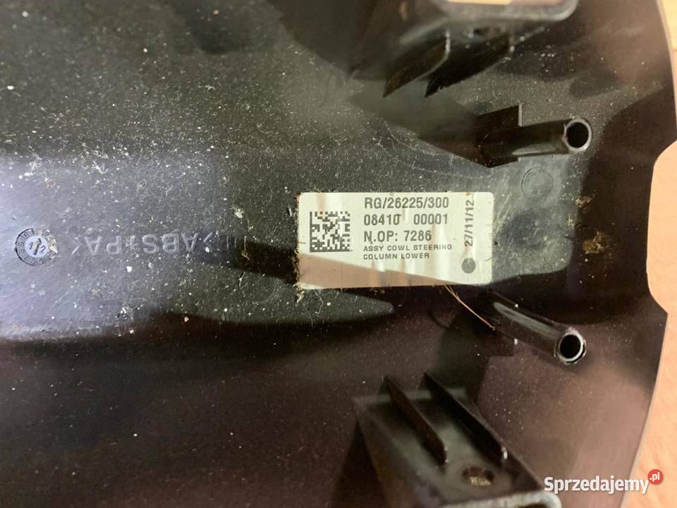 Osłona górna kolumny kierowniczej mini r56