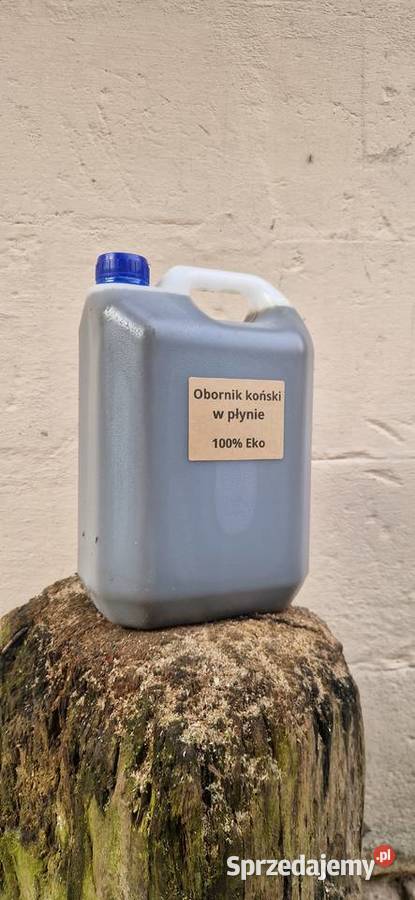 Koński obornik w płynie 5L Wielgomłyny