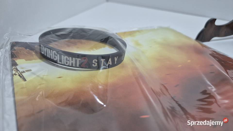 Plakat Dying Light 2 pocztówka i opaska Wrocław sprzedam
