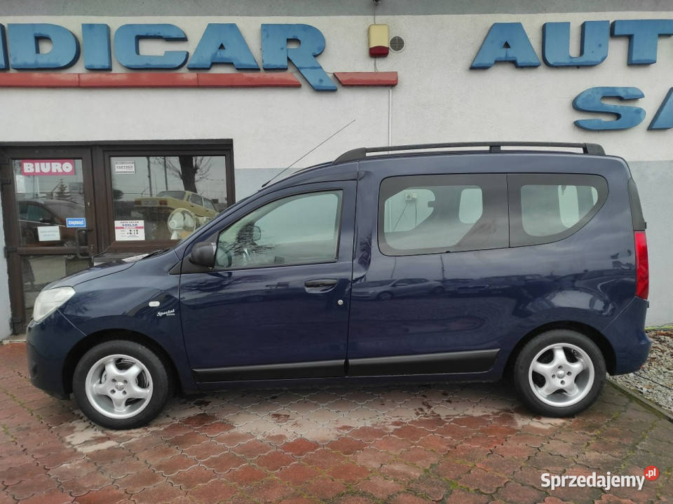 Dacia Dokker klima LPG kamery alu Isofix Org komputer pokładowy śląskie Racibórz sprzedam
