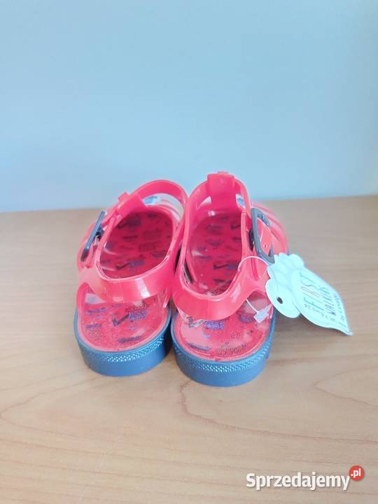 Czerwone sandały żelowe George r 24 Gdynia sprzedam