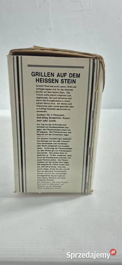 Grill Towarzyski na Gorącym Kamieniu Grillstein Biłgoraj