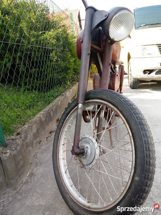 WSK 125 B1Z1 pierwszy model 1955r podkarpackie Krzemienica