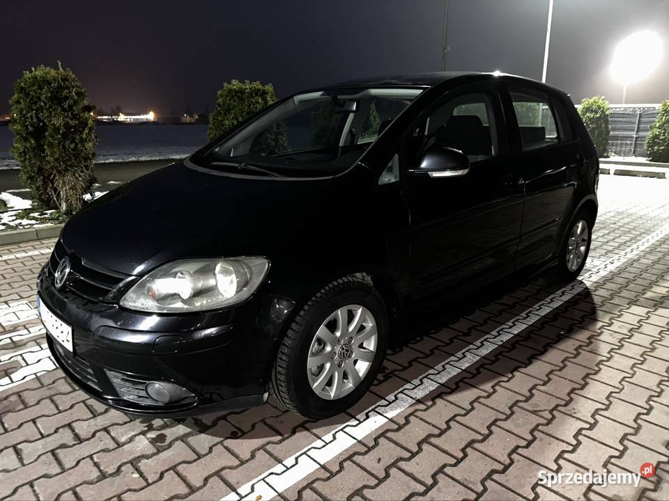 Volkswagen Golf Plus 19 TDI czarny klimatronic czarny Golf Plus Włocławek