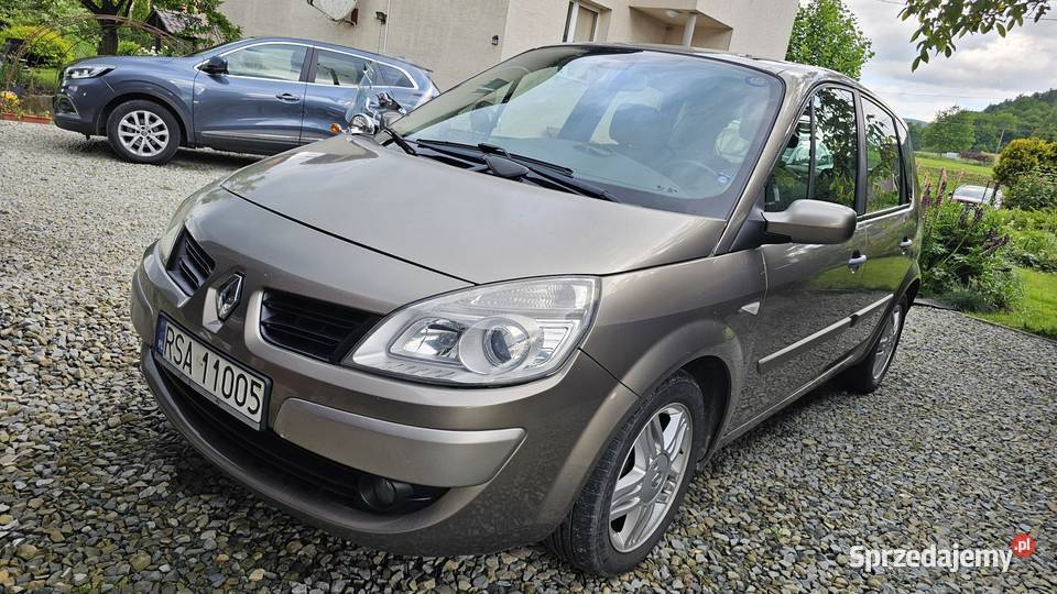 Renault Scenic II 19 DCI 130 2008r Privilege Zarszyn