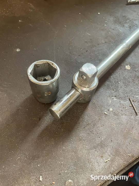 Pokrętło z kwadratem klucz 34 450mm nasadka 30mm Klucze łódzkie Pabianice