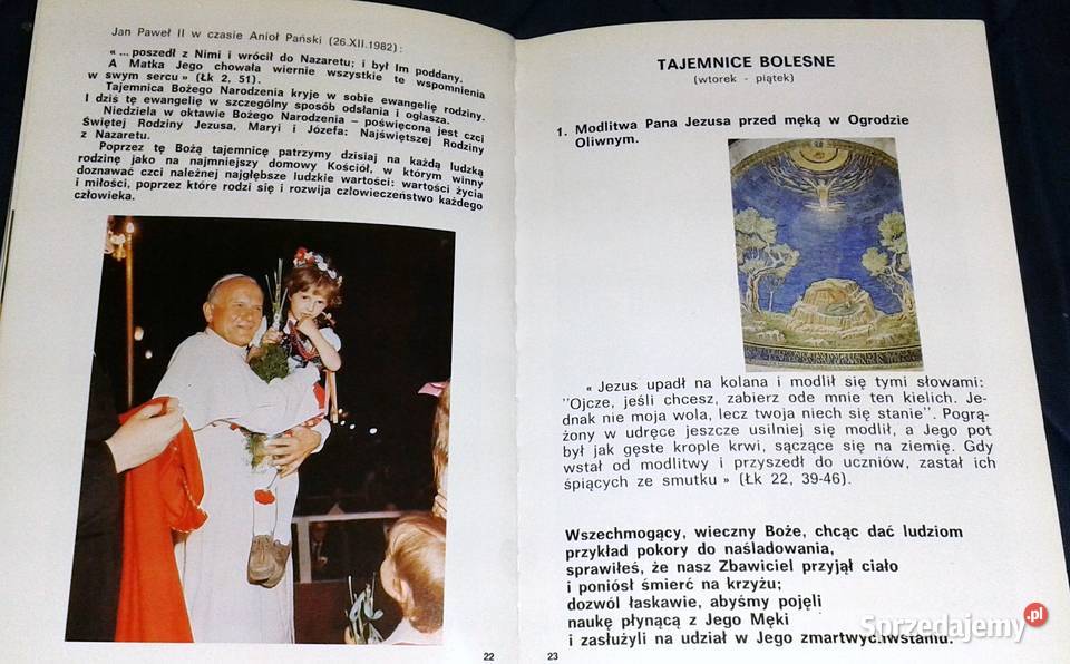Różaniec z Ojcem Świętym ks Bogumił Lewandwoski lubelskie Chełm