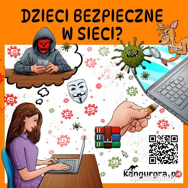 wielka EKO GRA planszowa BEZPIECZNI W SIECI Warszawa sprzedam