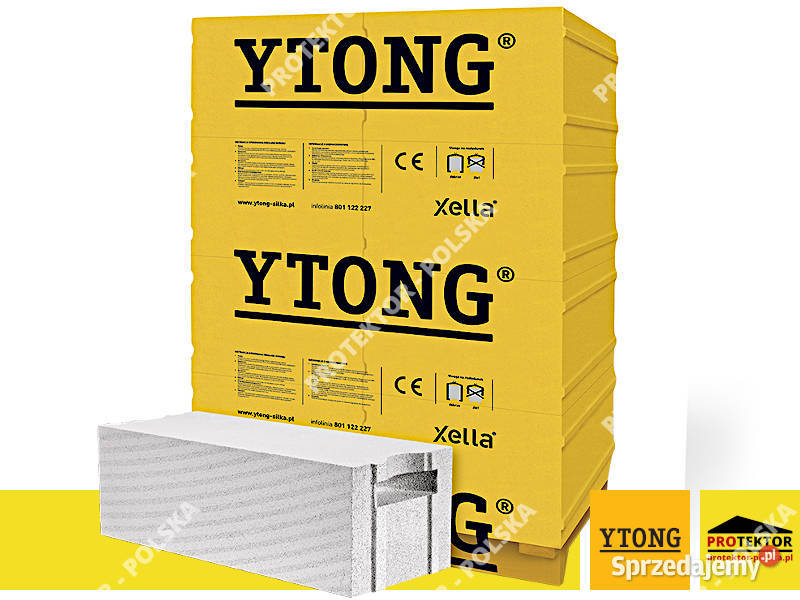 Ytong 24 Xella równy mocny uchwyt pióro wpust zachodniopomorskie